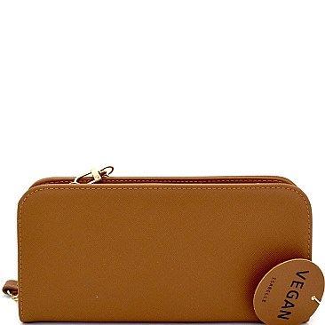 WA8003-LP Versatile Wallet Compartment Saffiano Crossbody