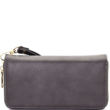 WF0339-LP Double Zip-Around Wallet