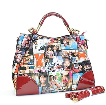 Obama Metal Handle Satchel Handbags