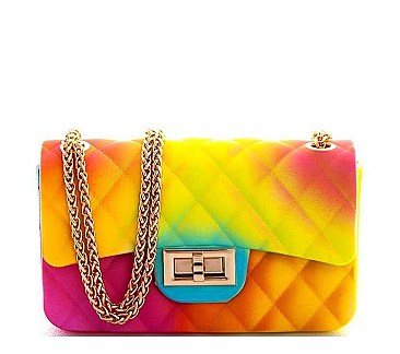 Small Size Jelly Shoulder Bag