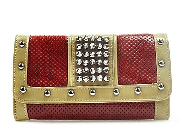 Perforated Fashion Wallet