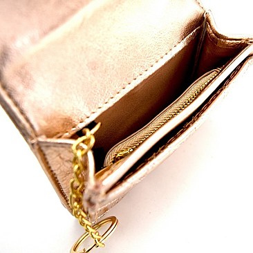 QUILTED CREDIT CARD CASE WALLET