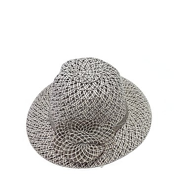 Woven Design Beach Bucket Hat