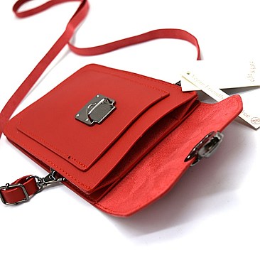 WP10848 Push-Lock Accent Cellphone Holder Small Crossbody