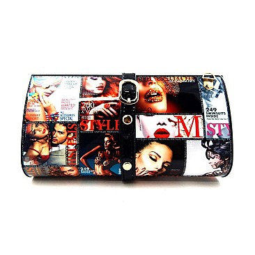 Hard Case Small Size Magazine Clutch Multi Model