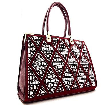 BOUTIQUE QUALITY Rhinestone Stud Hotfix TOTE