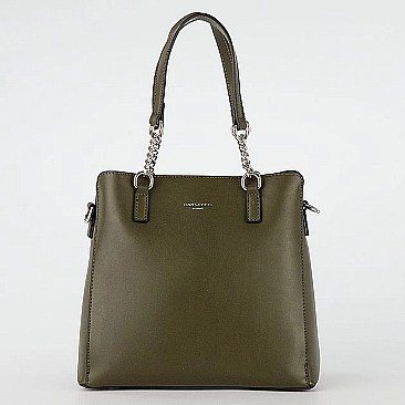 David Jones Paris Chained Handle Shoulder Bag