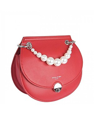 DAVID JONES crossbody bag with Pearl Handle