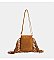 Fringed Flap Cell-Phone Holder Cross-Body