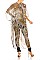 Pack of 12 Pieces Stylish Animal Print Sheer Kimono LAHN001