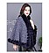 ADORABLE MONOCHROMATIC SOFT FAUX FUR PONCHO