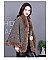 ADORABLE MONOCHROMATIC SOFT FAUX FUR PONCHO