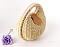 Woven Straw Round Handbag