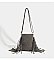 Fringed Flap Cell-Phone Holder Cross-Body