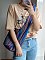 Aztec Print Knitted Crochet Shopping Shoulder Handbag