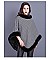 TRENDY SOFT TEXTURED DICHROMATIC FAUX FUR PONCHO