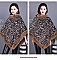 SOFT STYLISH FAUX FUR LEOPARD PONCHO