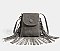 Fringed Flap Cel-Phone Holder Cross-Body