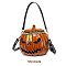 Halloween Pumpkin Jack Satchel Crossbody Bag