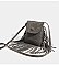 Fringed Flap Cell-Phone Holder Cross-Body