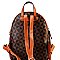 Monogram Fashion Backpack Wallet SET MH-007-7285W