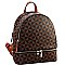 Monogram Fashion Backpack Wallet SET MH-007-7285W