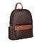 2 IN 1 TRIANGULAR DESIGN CHECK BACKPACK