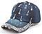 Driping Diamond Rhinestone Denim Cap