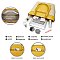 Fashion 3-in-1 Staw Shopper Set
