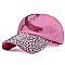 "Pink Ribbon" Symbol Fashion Denim Cap