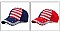 Crystal USA Flag Cotton Cap