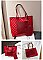 2 in 1 Quilted Shopping Tote Bag