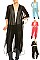 Pack of 12 Pieces Stylish Sheer Solid Kimono Cardigan LAHN015