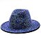 Stylish Rhinestone Fedora Hat