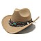 Belt Stone Acented Fedora Hat