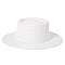 Flat Top Fedora Straw Hat -NEW