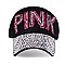 Bling Stone " PINK" Cap