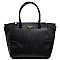 Saffiano Textured Top Handle Satchel