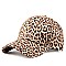 Leopard Print Cap