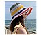 Multi Color Foldable Beach Straw Sun Hat