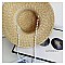 High Quality Pearl Large Brim Straw Hat