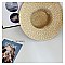 High Quality Pearl Large Brim Straw Hat