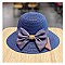 Bow Tie Bucket Straw Hat