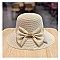 Bow Tie Bucket Straw Hat