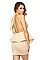 Pack of 6 Pieces Stylish Open Back Peplum Dress BJBCCD30111