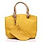 Multi Compartment Fashion Tote With External Poach