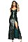 GORGEOUS SLIT LUSH SEQUIN DRESS pack of 6