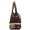 Quality Leopard-Combo 2-in-1 Boxy Satchel