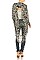 Pack of 8 Pieces Stylish Marled Graffiti Cardigan LAHN096