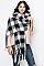 Stylish Plaid Pattern Scarf